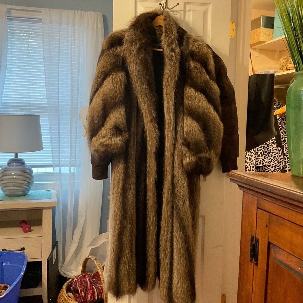 Racoon coat